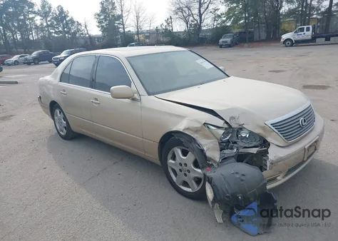 2005 Lexus Ls 430 z USA, uszkodzony, nr VIN JTHBN36F155002288